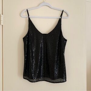 Banana Republic Sequin Camisole Top, size S, NWT